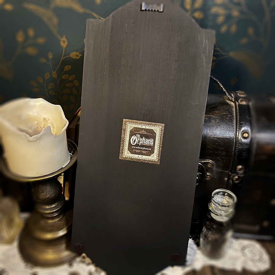 Tombstone Witch (wood print)