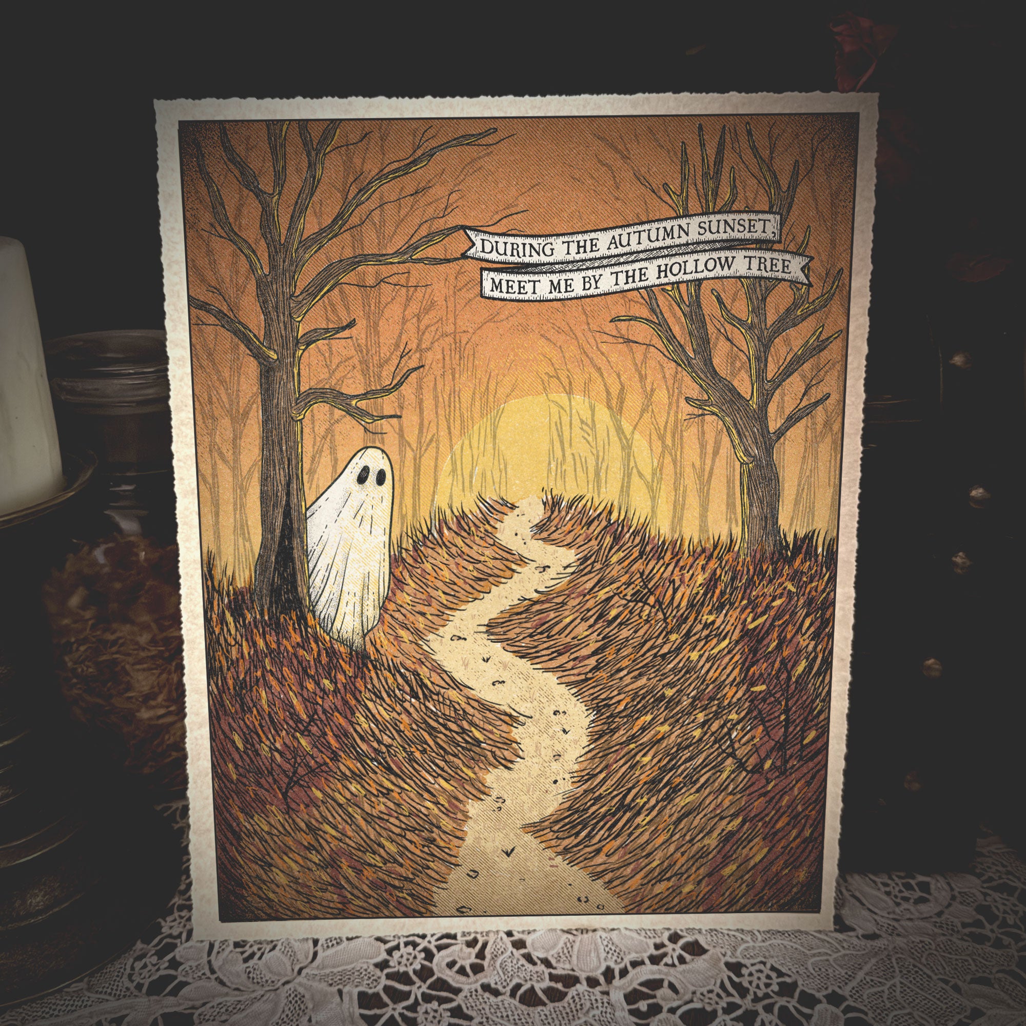 Autumn Sunsets (Deckle)