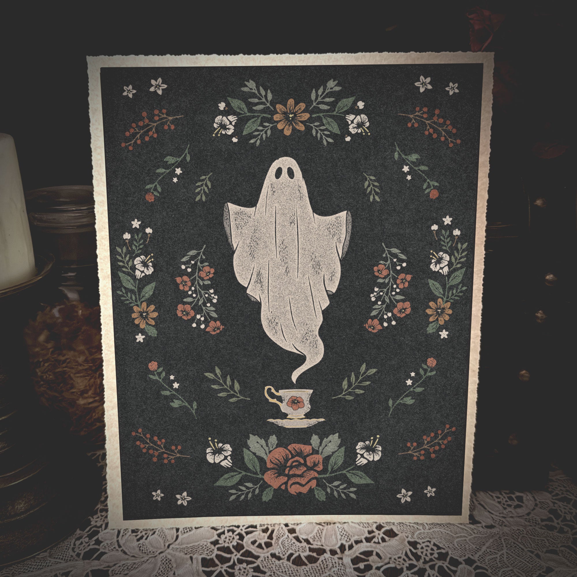 Ghost-Tea Print