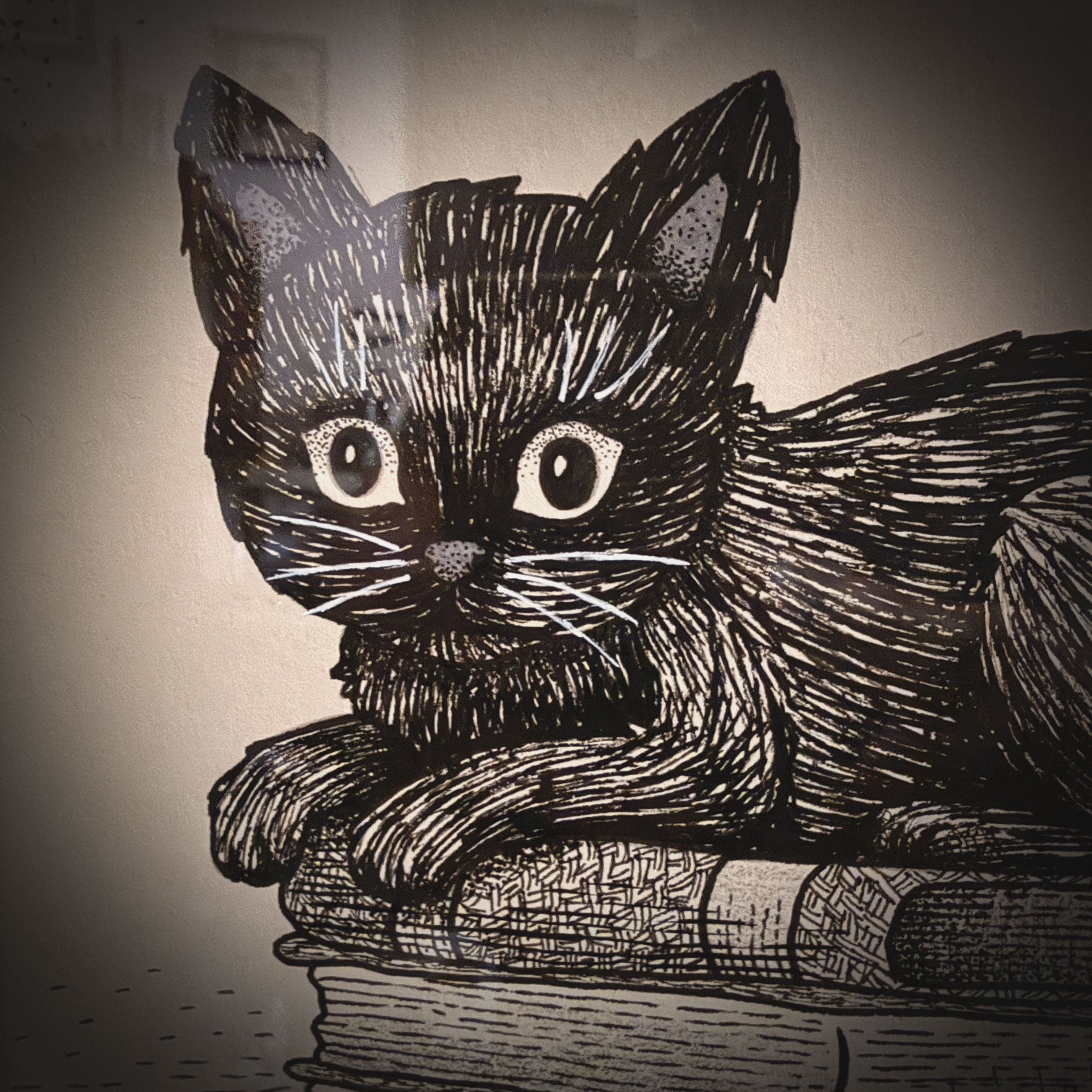 Books, Bones & Black Cats - Original