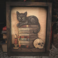 Books, Bones & Black Cats - Shadowbox (Artist Proof)
