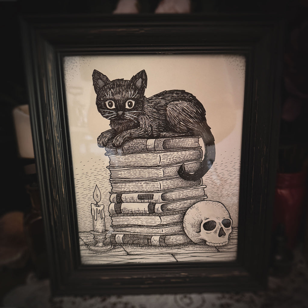 Books, Bones & Black Cats - Original