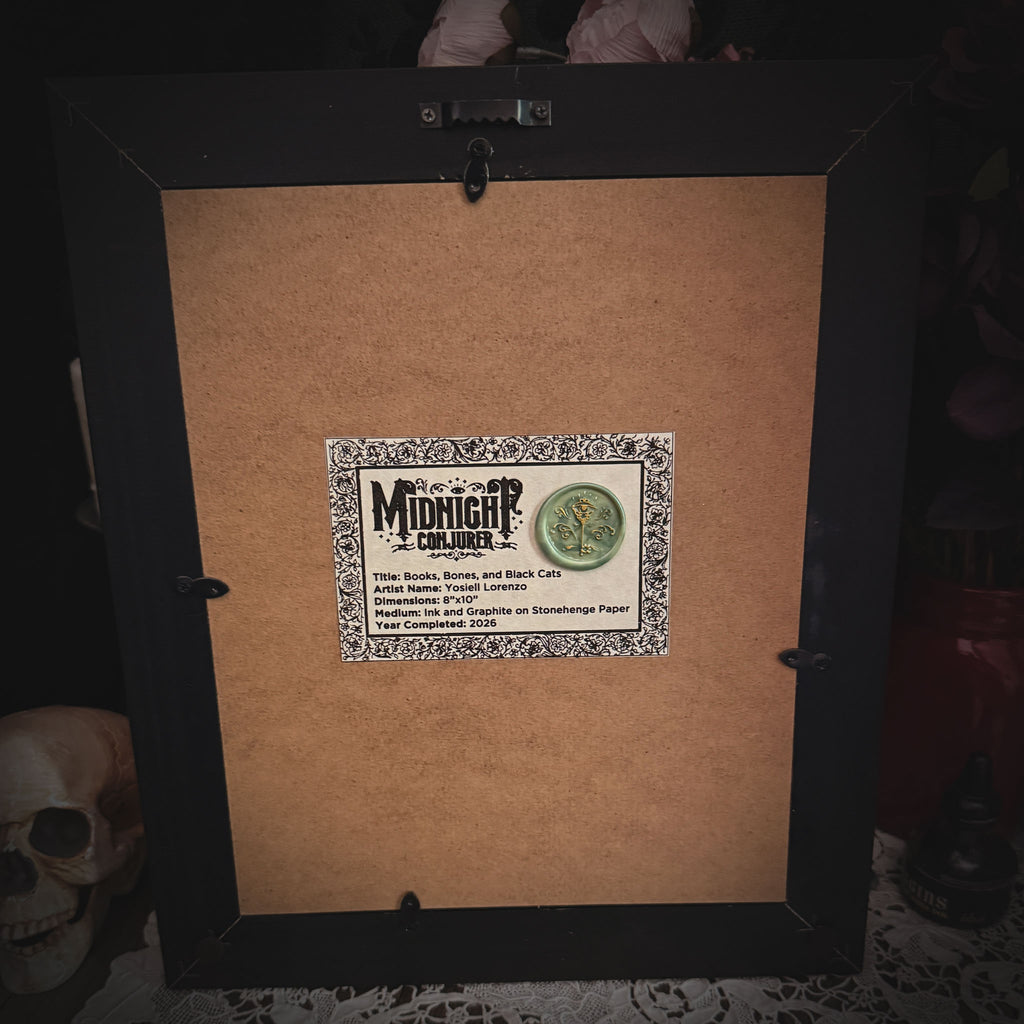 Books, Bones & Black Cats - Original