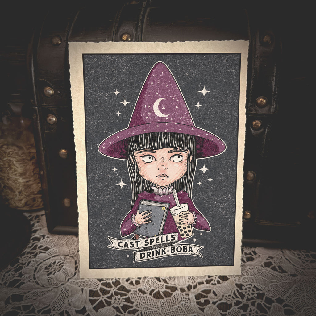 Cast Spells, Drink Boba (Deckle)