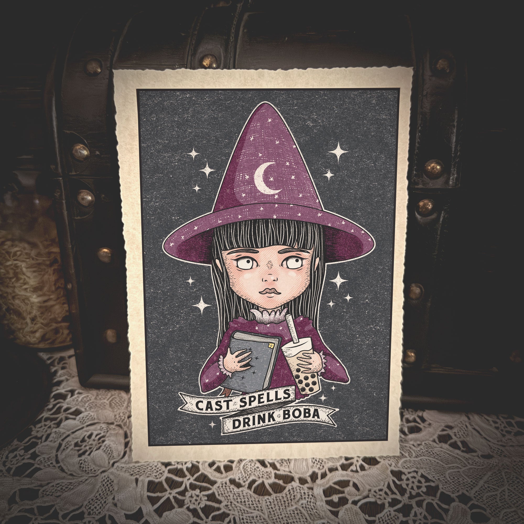 Cast Spells, Drink Boba (Deckle)