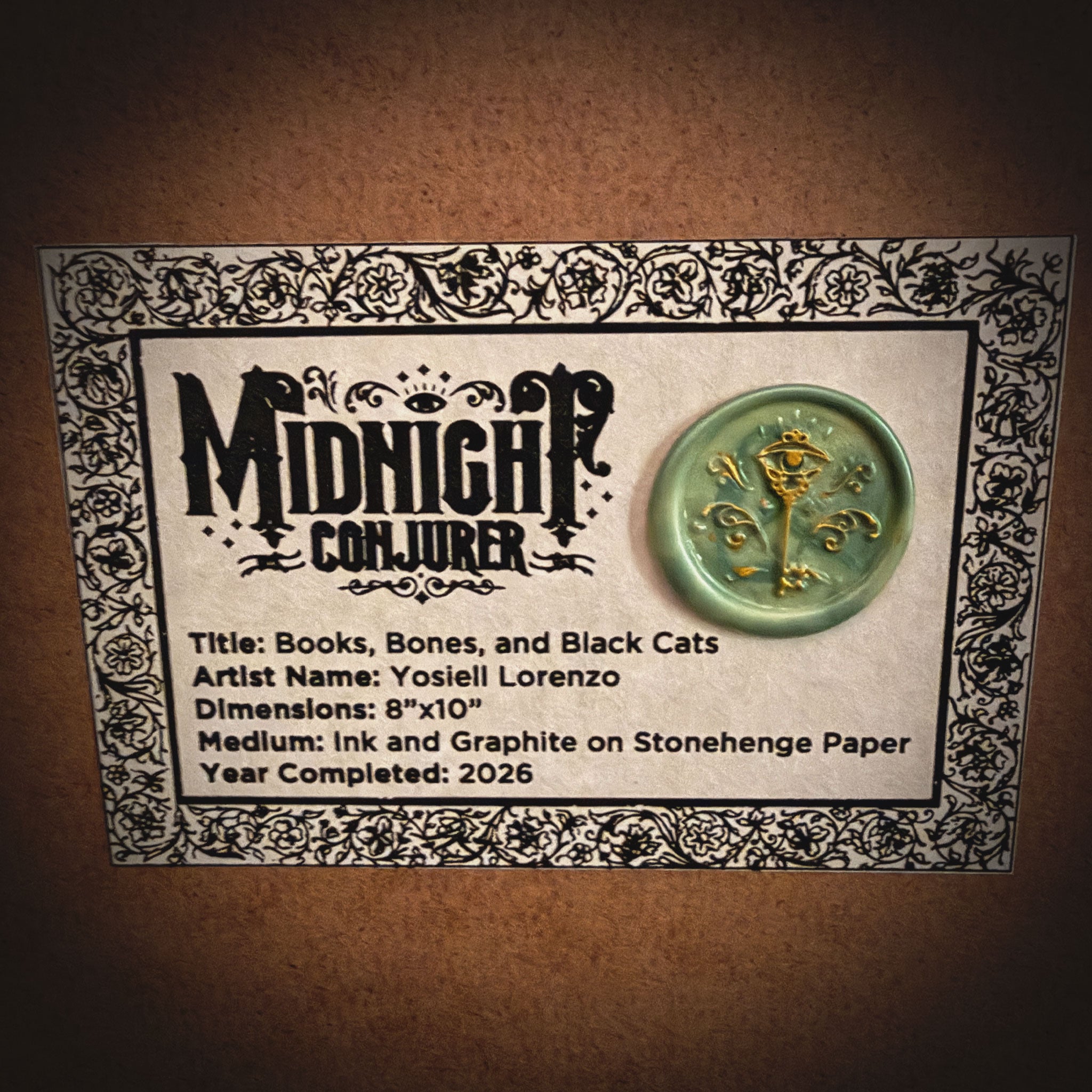 Books, Bones & Black Cats - Original