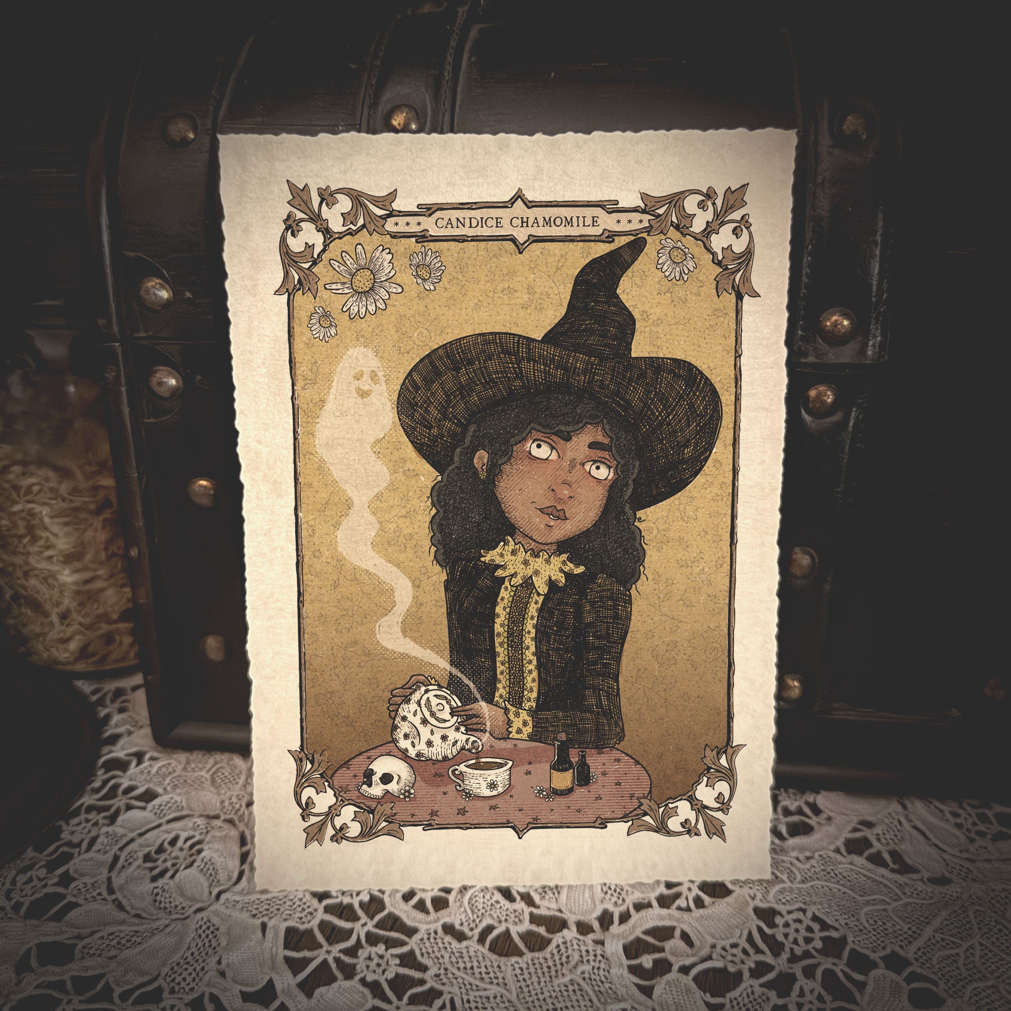 Chamomile Tea Witch (Deckle)