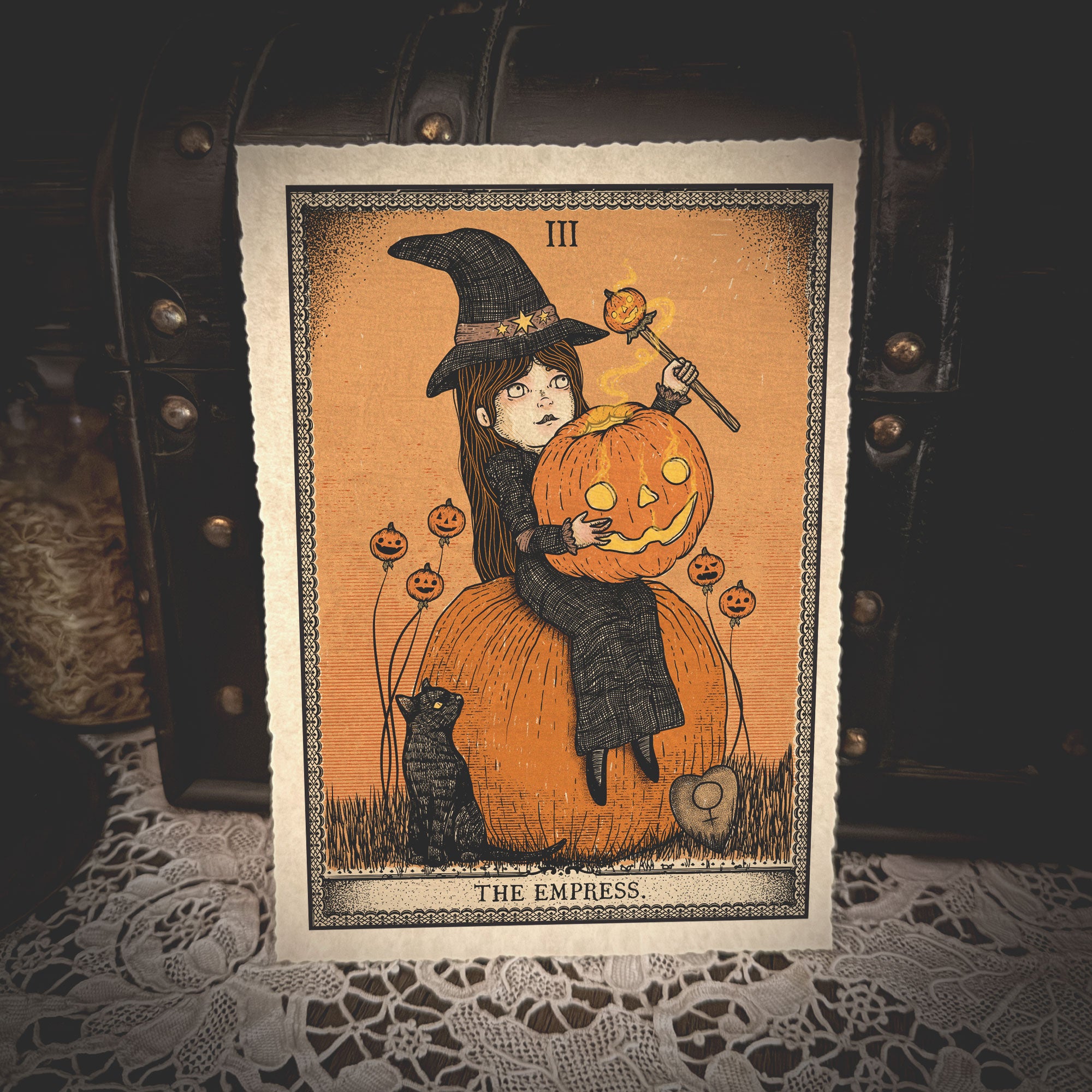 The Empress Tarot Print