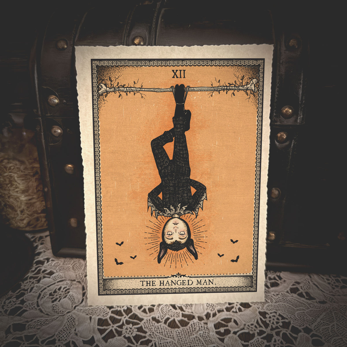 Hanged Man Tarot Card Print Rider Waite Deck Art 5x7 Major Arcana hanged-man-tarot-card-print-rider-waite-deck-art-5x7-major-arcana