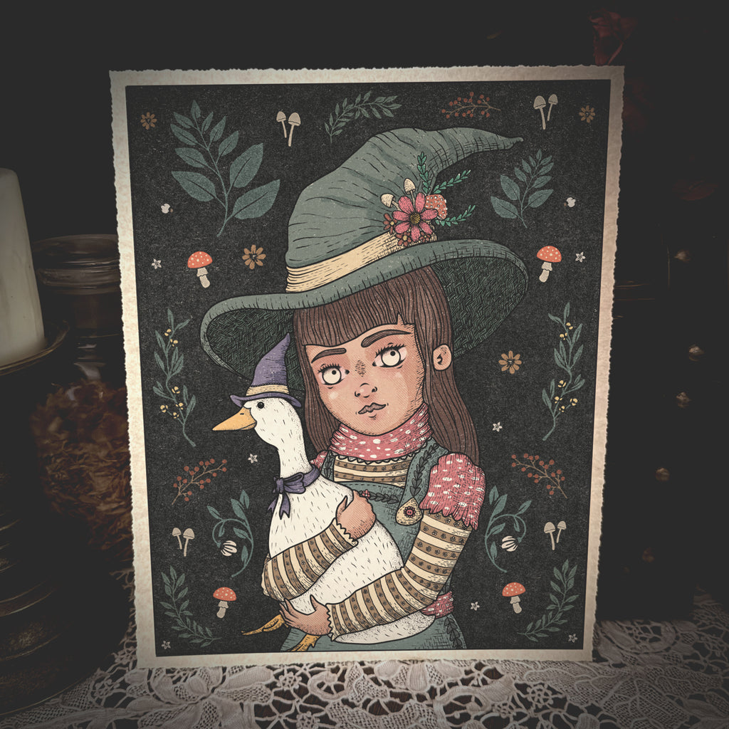Plant Witch Duck (Deckle)