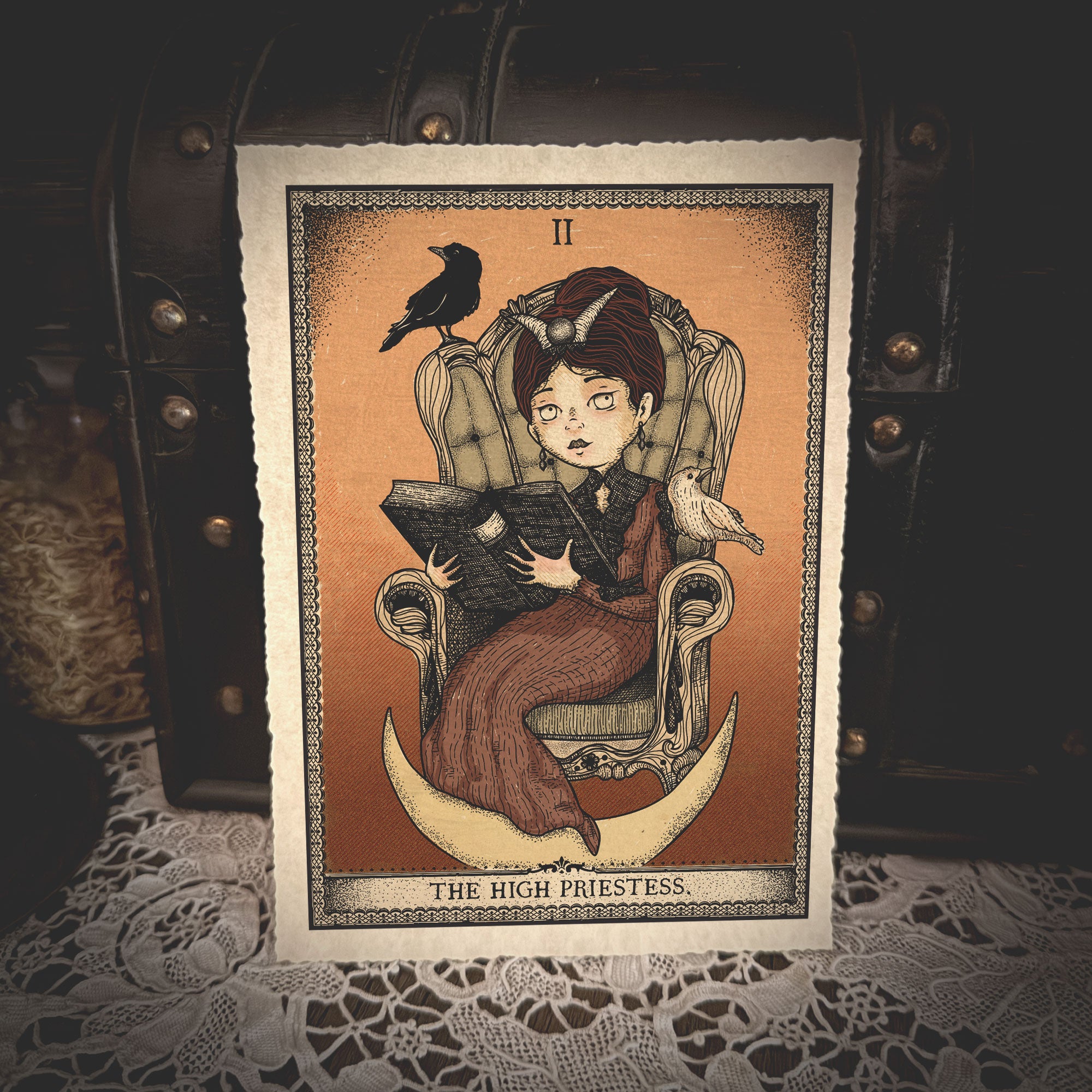 The High Priestess Tarot Print