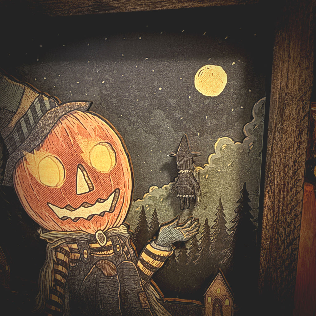 The Lantern Keeper - Shadowbox