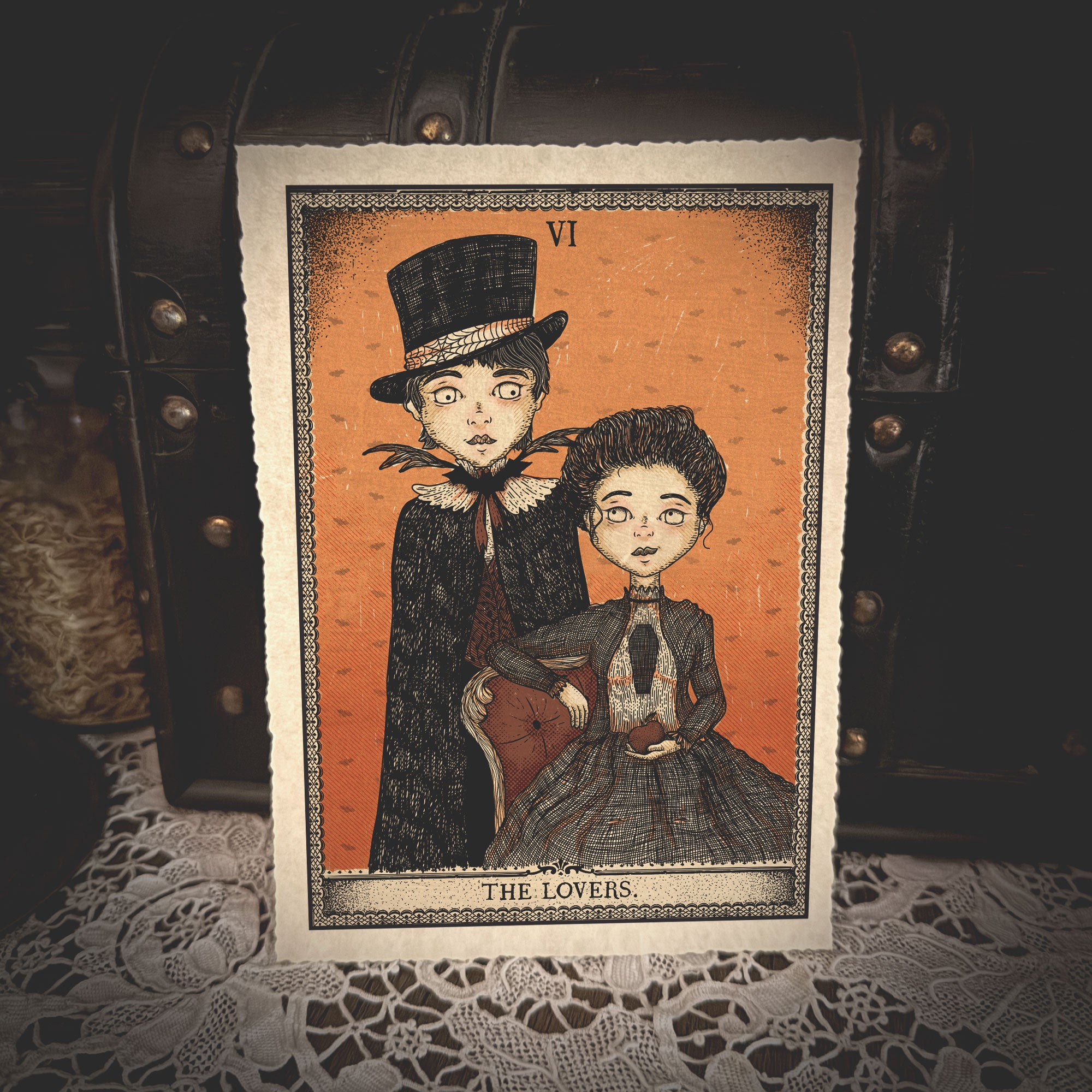 The Lovers Tarot Print