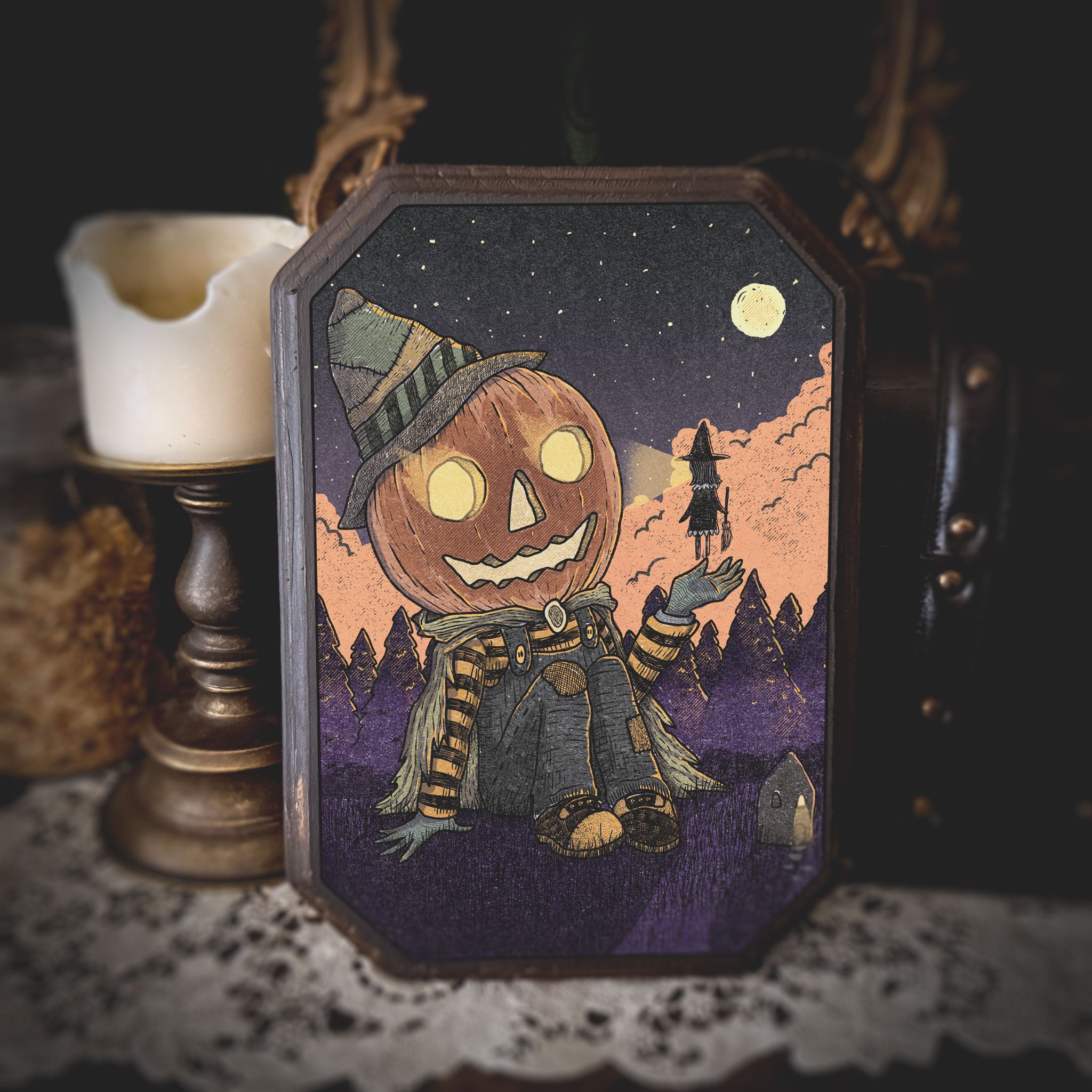 The Lantern Keeper (wood)