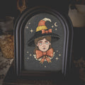 Candy Corn Witch