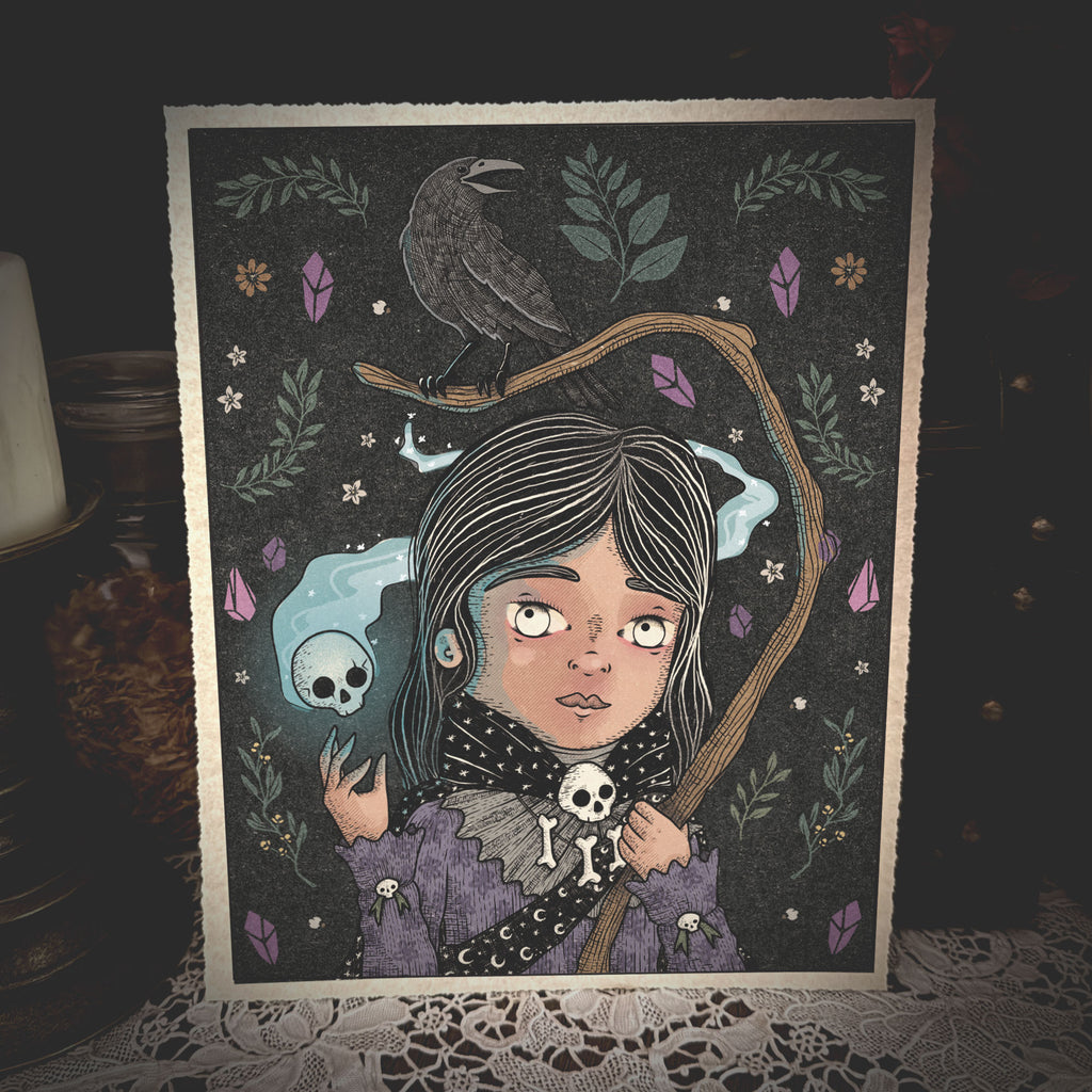 Necromancer Raven (Deckle)