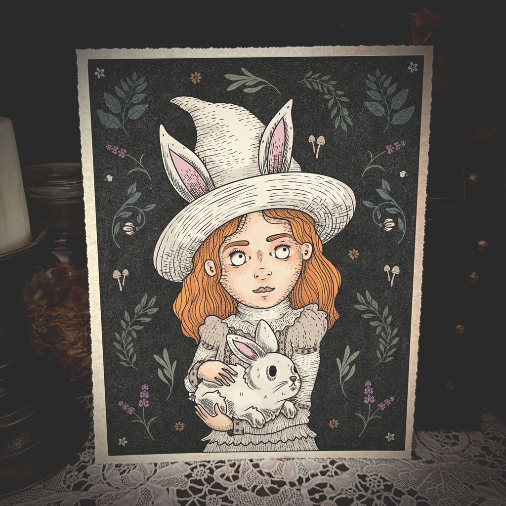 White Witch Rabbit (Deckle)