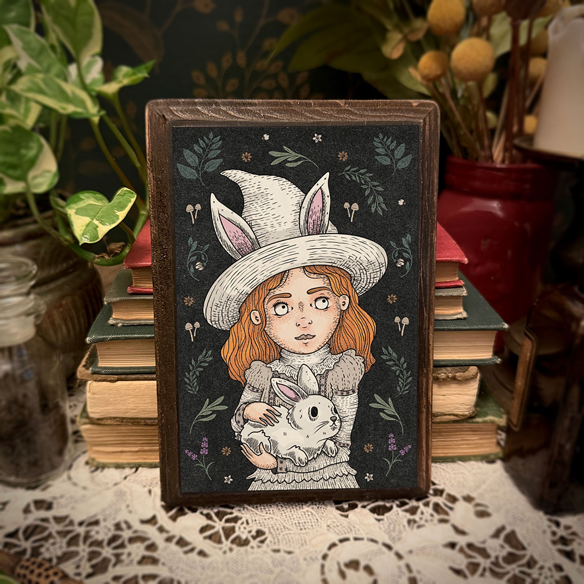 White Witch Rabbit (wood)