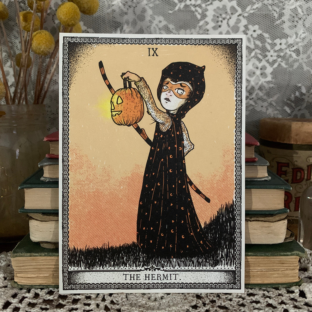 The Hermit Tarot Card Print